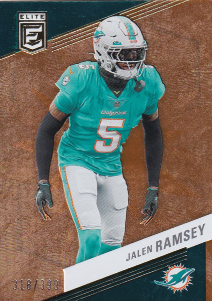 2023 DONRUSS ELITE #45 JALEN RAMSEY 318/399- MIAMI DOLPHINS