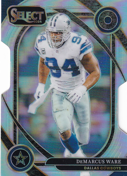 2024 SELECT #247 DEMARCUS WARE SILVER DIE CUT- DALLAS COWBOYS