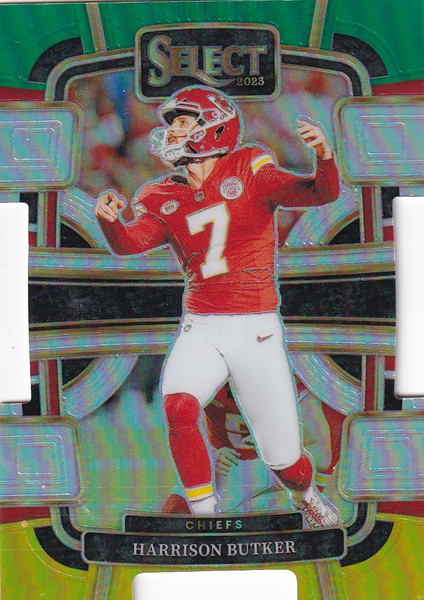 2023 SELECT #48 HARRISON BUTKER SILVER DIE CUT- KANSAS CITY CHIEFS