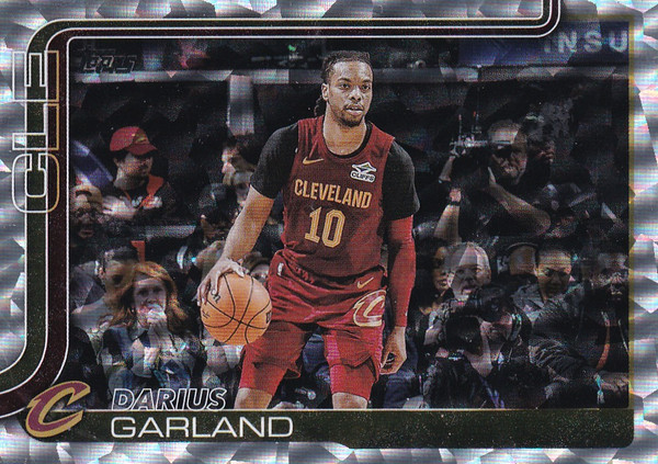 2025 TOPPS #81 DARIUS GARLAND DIAMONTE- CLEVELAND CAVALIERS