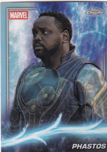 2025 Topps Chrome Marvel Refractor #122 Phastos - Eternals