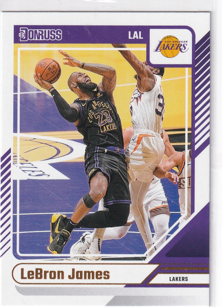 2024-25 DONRUSS #19 LEBRON JAMES- LOS ANGELES LAKERS