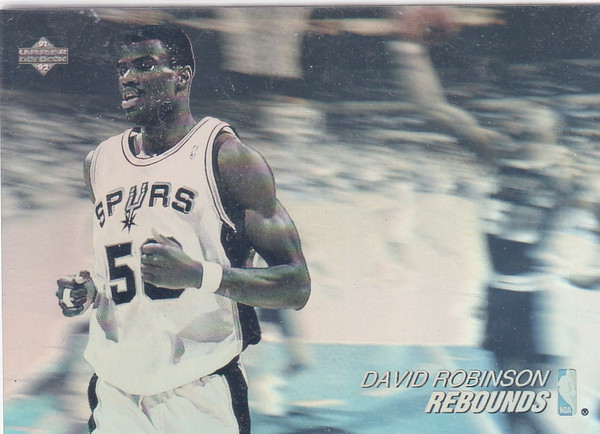 1991 UPPER DECK #AW6 DAVID ROBINSON HOLOGRAM- SAN ANTONIO SPURS