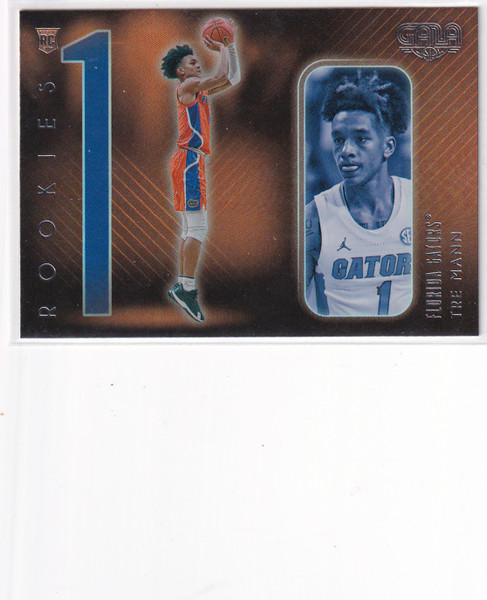 2021 CHRONICALS GALA DRAFT PICK #194 TRE MANN HOLO- OKLAHOMA CITY THUNDER