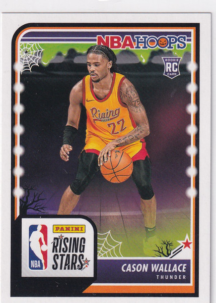 2023-24 HAUNTED HOOPS #281 CASON WALLACE- OKLAHOMA CITY THUNDER