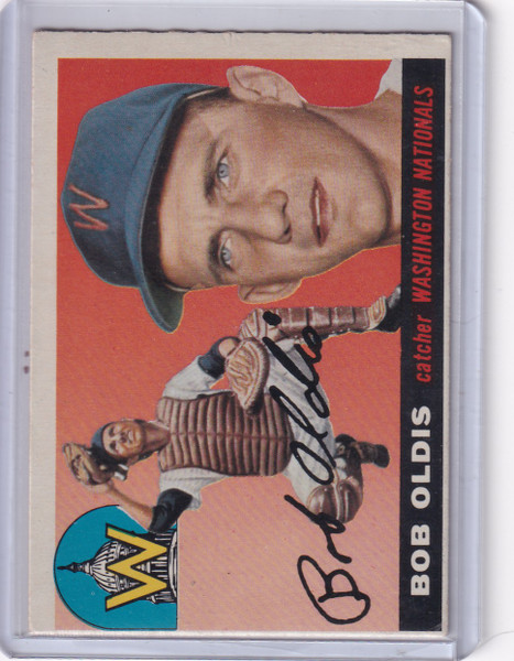 1955 Topps #169 Bob Oldis - Washington Senators