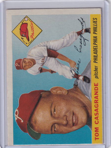 1955 Topps #167 Tom Casagrande - Philadelphia Phillies