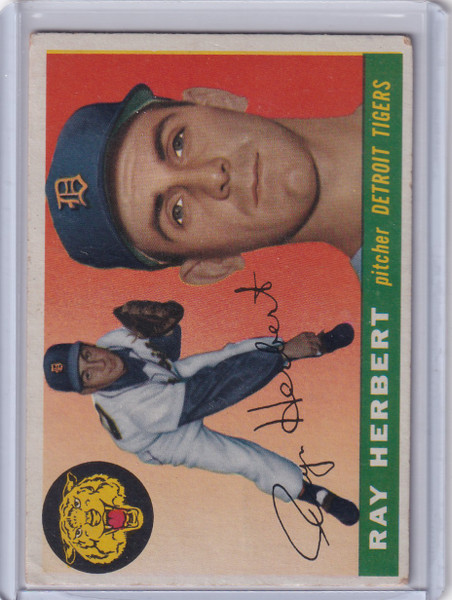 1955 Topps #138 Ray Herbert - Detroit Tigers