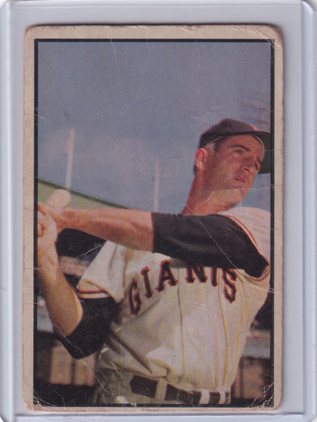 1953 Bowman Color #74 Don Mueller - New York Giants