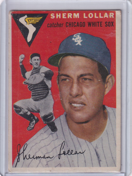 1954 Topps #39 Sherm Lollar - Chicago White Sox