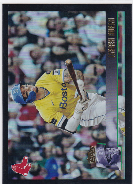 2025 Topps Archives Black Foil #187 Jarren Duran Boston Red Sox