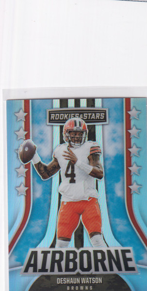 2023 ROOKIES AND STARS #AI-8 DESHAUN WATSON AIRBORNE- CLEVELAND BROWNS
