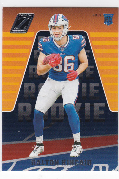 2023 ZENITH #125 DALTON KINCAID ROOKIE- BUFFALO BILLS