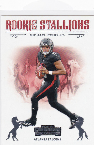 2024 CONTENDERS #10 MICHAEL PENIX JR ROOKIE STALLIONS- ATLANTA FALCONS