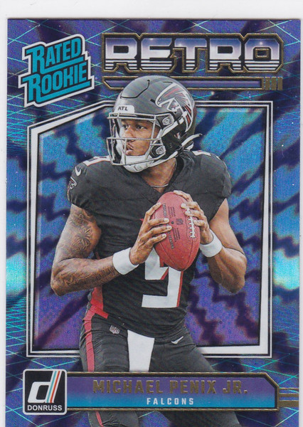 2024 DONRUSS #7 MICHAEL PENIX JR RETRO- ATLANTA FALCONS