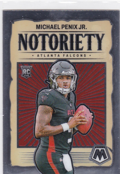 2024 MOSAIC #20 MICHAEL PENIX JR NOTORIETY- ATLANTA FALCONS