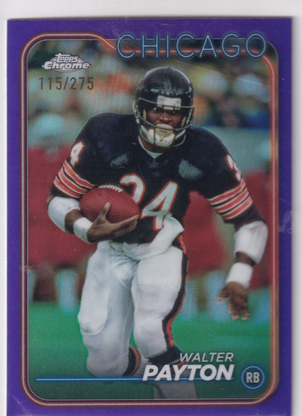 2024 TOPPS CHROME #23 WALTER PAYTON 115/275- CHICAGO BEARS