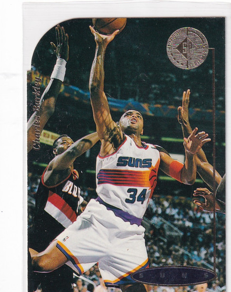 1995 UPPER DECK #108 CHARLES BARKLEY DIE CUT SP- PHOENIX SUNS