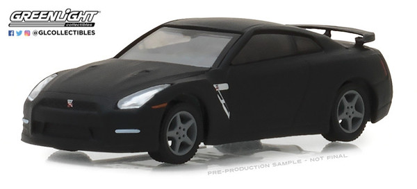 Greenlight 1:64 Tokyo Torque 2015 Nissan GT-R (R35) Matte Black