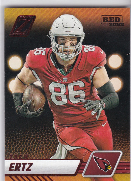 2023 ZENITH #3 ZACH ERTZ RED- ARIZONA CARDINALS