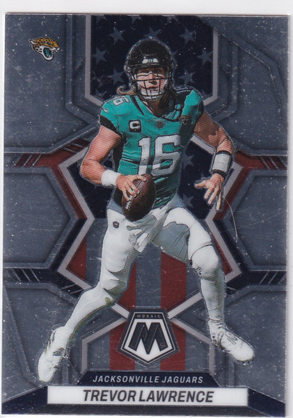 2022 MOSAIC #267 TREVOR LAWRENCE- JACKSONVILLIE JAGUARS