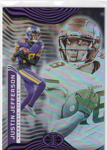 2022 ILLUSIONS #65 JUSTIN JEFFERSON- MINNESOTA VIKINGS