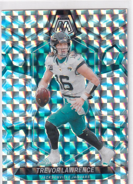 2024 MOSAIC #99 TREVOR LAWRENCE SILVER REACTIVE- JACKSONVILLIE JAGUARS