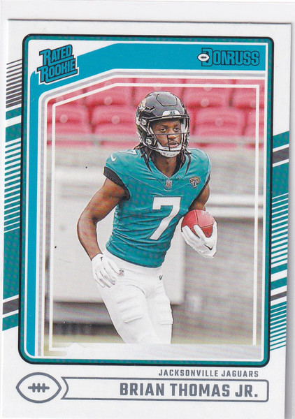2024 DONRUSS #313 BRIAN THOMAS JR- JACKSONVILLIE JAGUARS