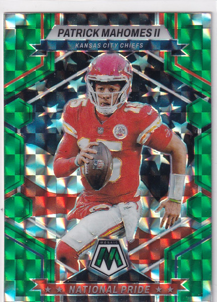 2023 MOSAIC #251 PATRICK MAHOMS NATIONAL PRIDE- KANSAS CITY CHIEFS