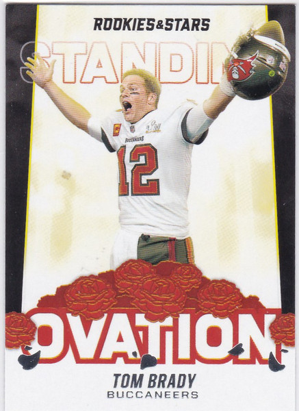 2021 Rookies & Stars #SO-4 Tom Brady Ovation Tampa Bay Buccaneers