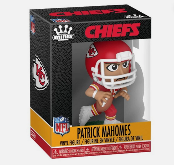 Funko Mini POP! Patrick Mahomes Kansas City Chiefs Mini Figure