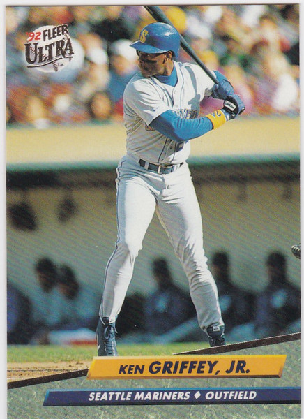 1992 Fleer ultra #123 Ken Griffey Jr. Seattle Mariners