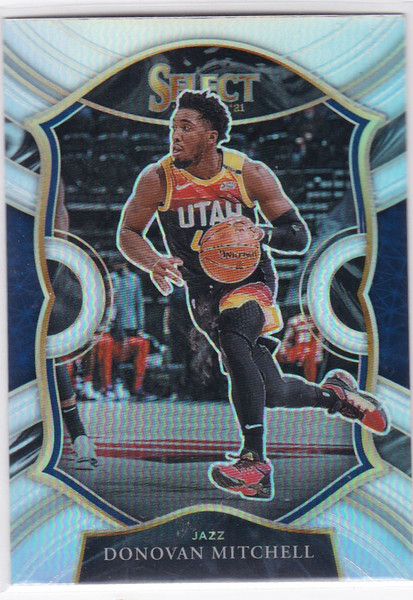 2020-21 Select #27 Donovan Mitchell Silver Prizm Concourse Utah Jazz