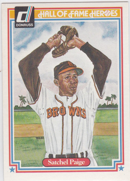 1983 Donruss Hall Of Fame Heroes #11 Satchel Paige