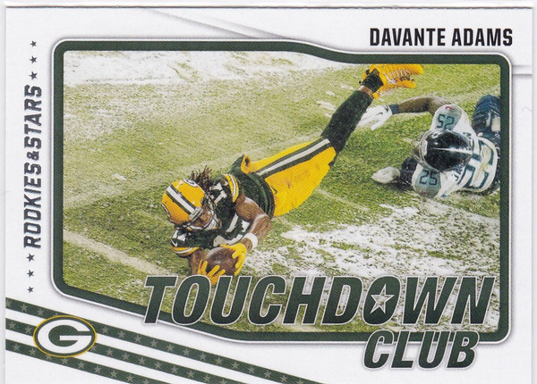 2021 Rookies & Stars Touchdown Club #2 Davante Adams Green Bay Packers