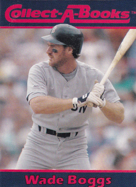 1990 Collect-A-Books #26 Wade Boggs New York Yankees
