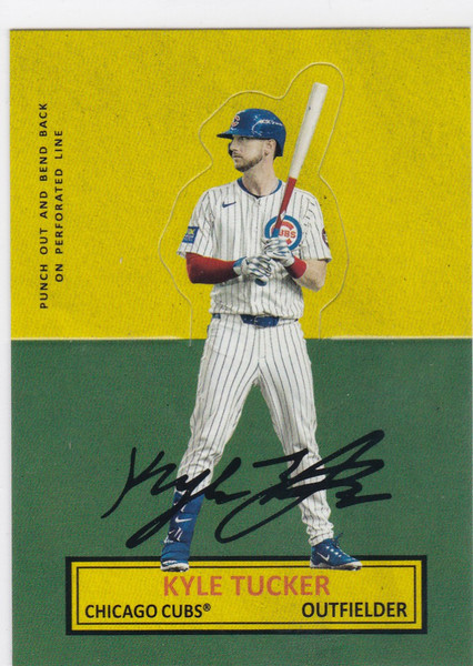 2025 Topps Archives Stand up #64SU-23 Kyle Tucker Chicago Cubs