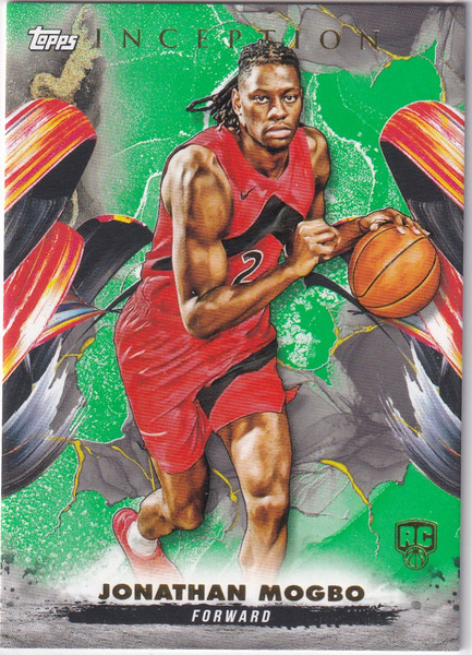 2025 TOPPS INCEPTION #24 JONATHAN MOGBO- TORONTO RAPTORS