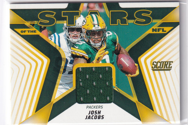 2025 SCORE #SNJ-JJS JOST JACOBS STARS PATCH- GREEN BAY PACKERS