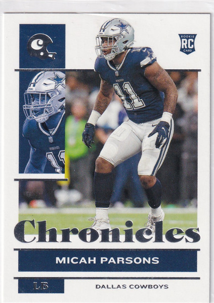 2021 CHRONICALS #28 MICAH PARSONS- DALLAS COWBOYS