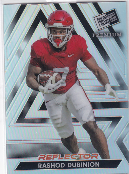 2024 LEAF #142 RASHOD DUBINION REFLECTOR 29/35- RAZORBACKS