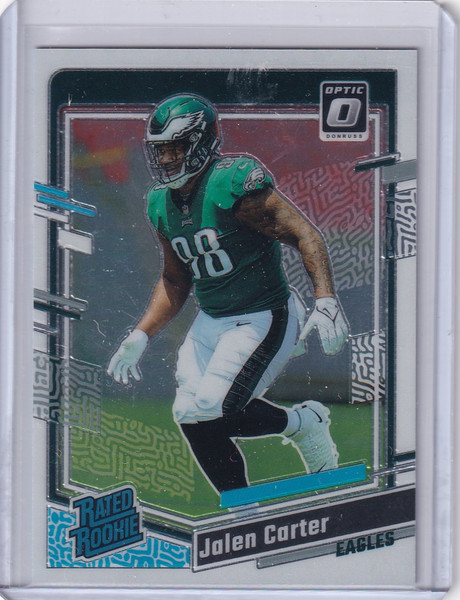 2023 Panini Donruss Optic #281 Jalen Carter - Philadelphia Eagles