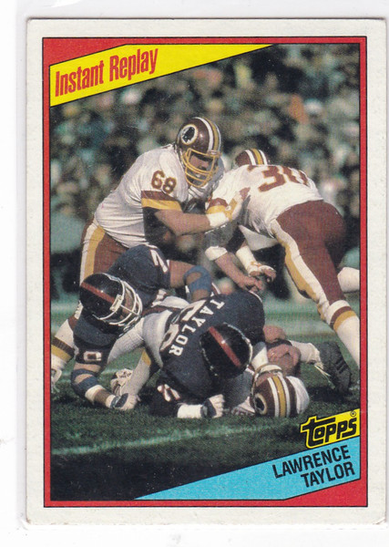 1984 Topps #322 Lawrence Taylor New York Giants