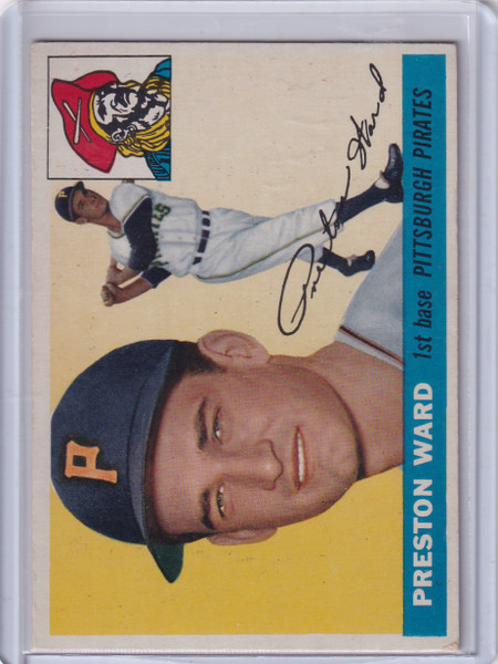 1955 Topps #95 Preston Ward - Pittsburgh Pirates