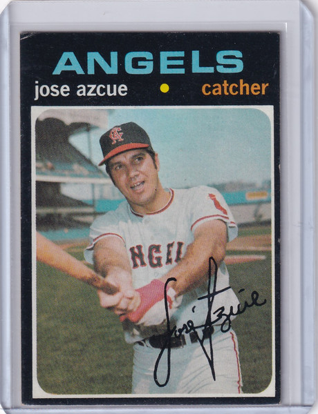 1971 Topps Baseball #657 Joe Azcue - California Angels
