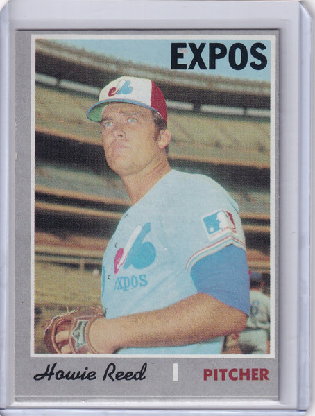 1970 Topps Baseball #548 Howie Reed - Montreal Expos