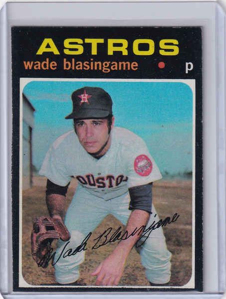 1971 Topps Baseball #79 Wade Blasingame - Houston Astros