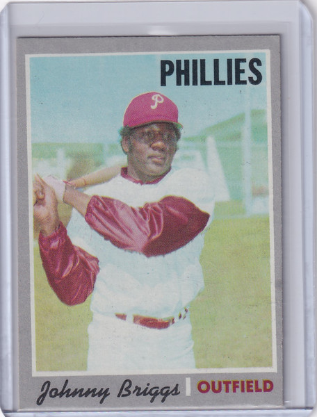 1970 Topps Baseball #564 Johnny Briggs - Philadelphia Phillies
