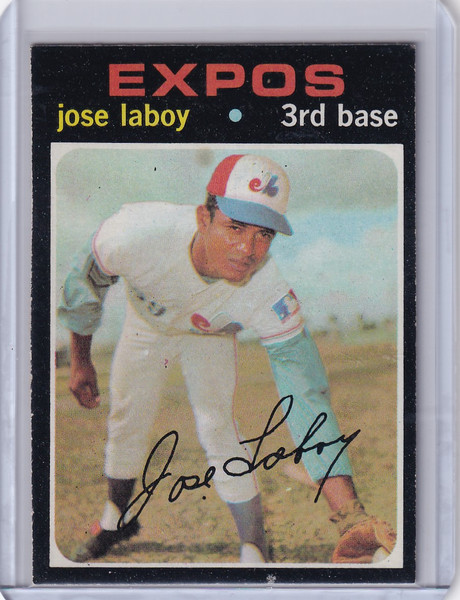 1971 Topps Baseball #132 Jose Laboy - Montreal Expos