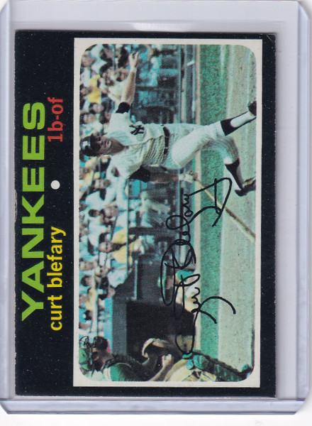 1971 Topps Baseball #131 Curt Blefary - New York Yankees